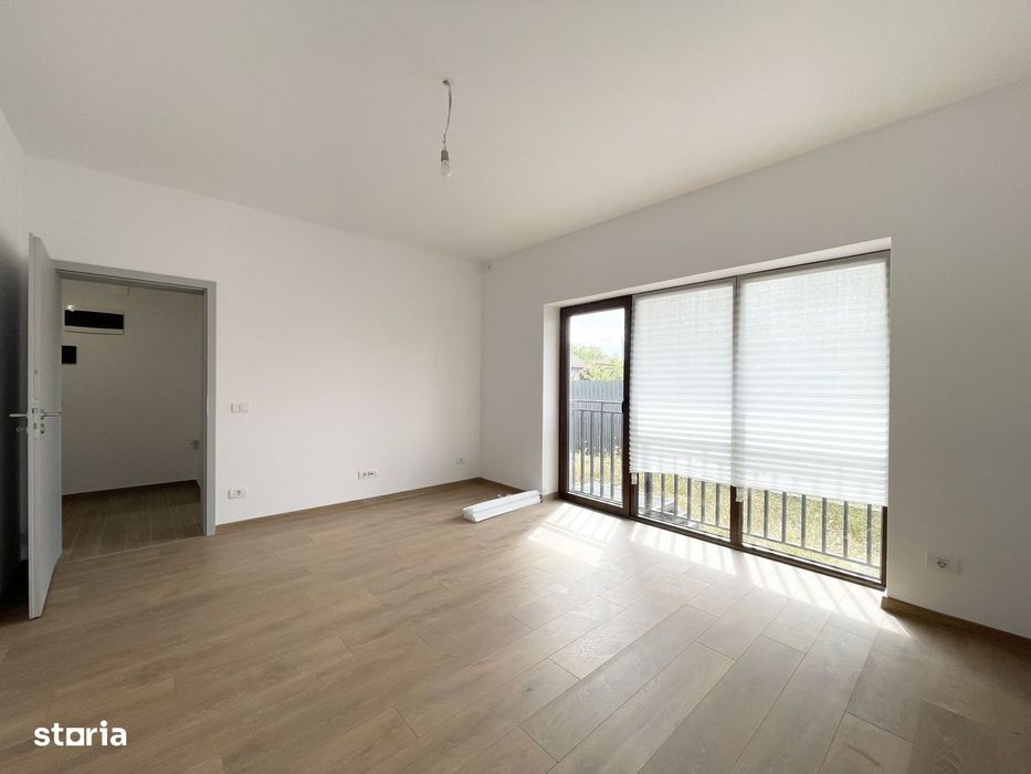 Apartament 39mp, curte 35mp, 2 locuri de parcare - Mosnita