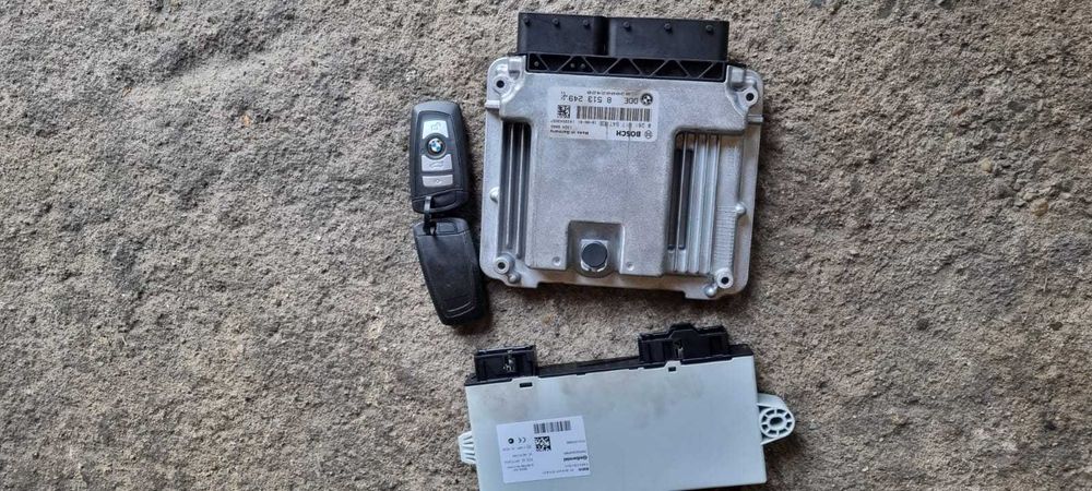 Kit pornire ecu calculato cas BMW X3 F25 cod 8513249 cutie manuala N47