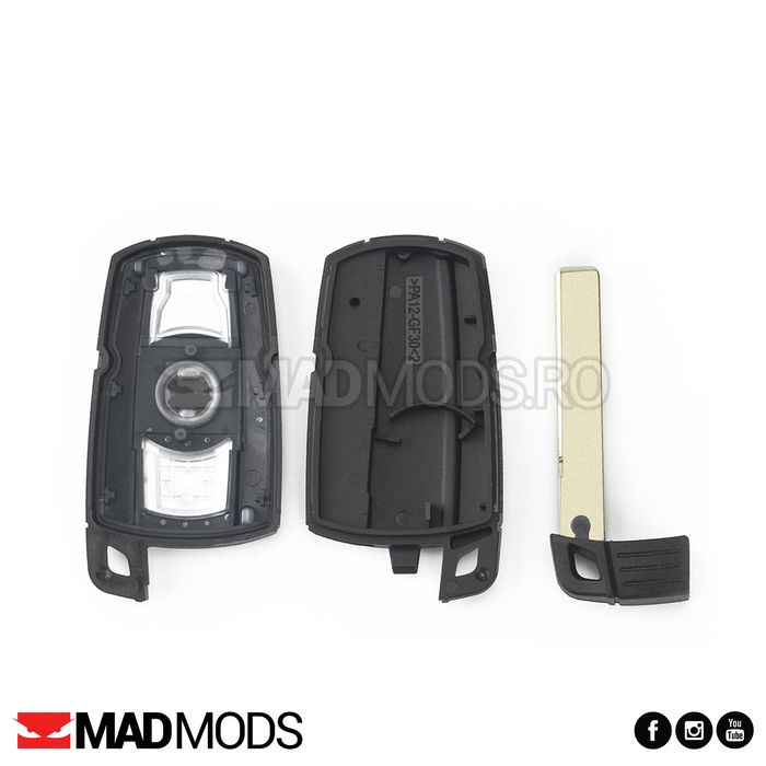 Carcasa cheie BMW E90 E60 E61 E70 E71 E72 E65 Z4 X6 X5, cu emblema