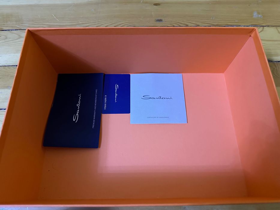 Santoni кроссовки Made in Italy