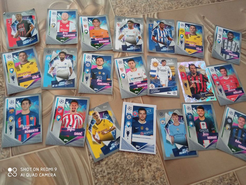 Футболни карти шампионска лига