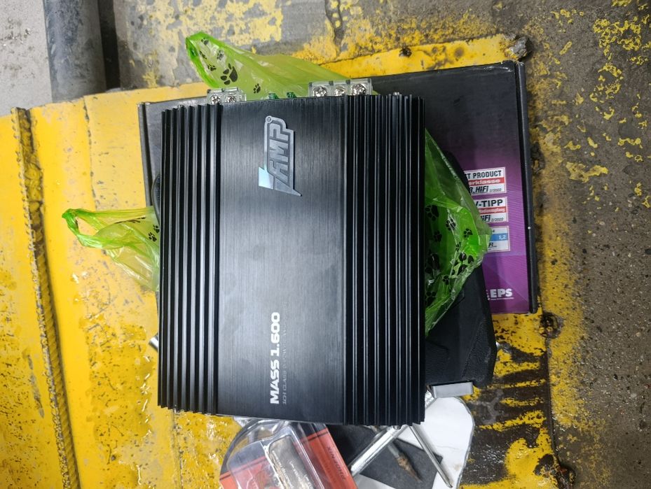 Продам сабвуфер дл 10,усилитель амп 1.600