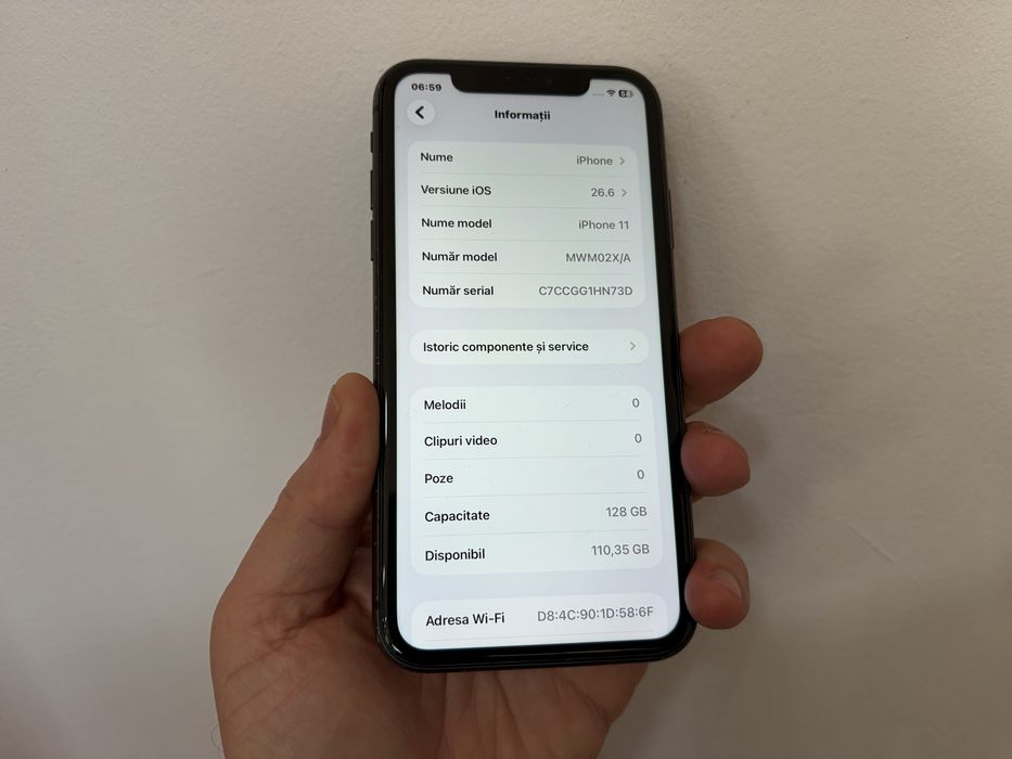 Iphone 11, 128 gb, Black