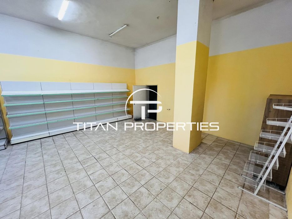 Дава се под наем Магазин в Бургас, Меден рудник - зона А - 80 кв.м за 331.5 € - Снимка #1