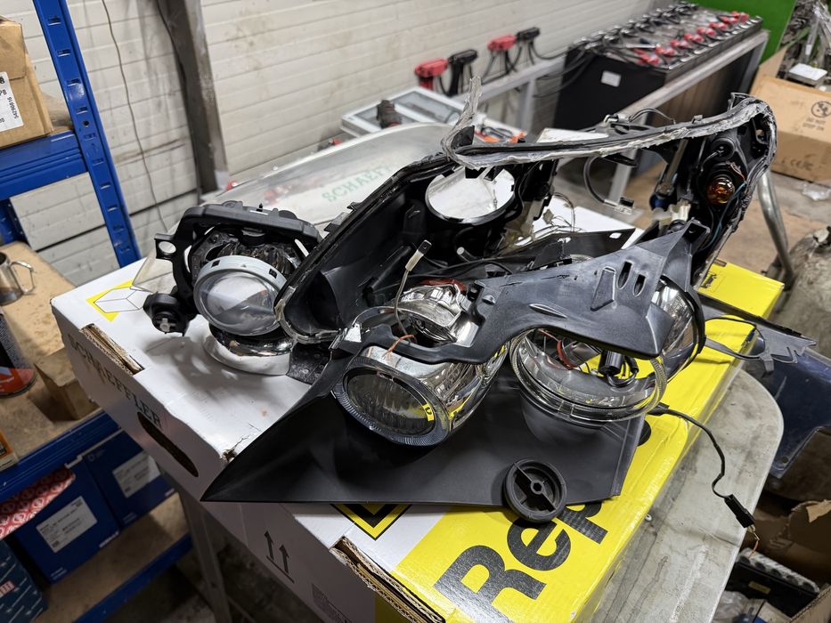 Завиващ фар е60 фейс(dynamic lci) НА ЧАСТИ