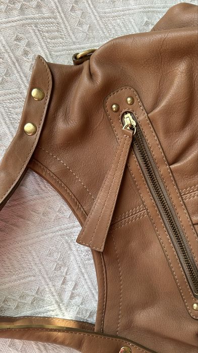 Сумка кожаная стильная