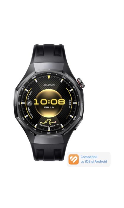 Smartwatch Huawei Watch GT 6 Pro, 46MM, Black Titanium