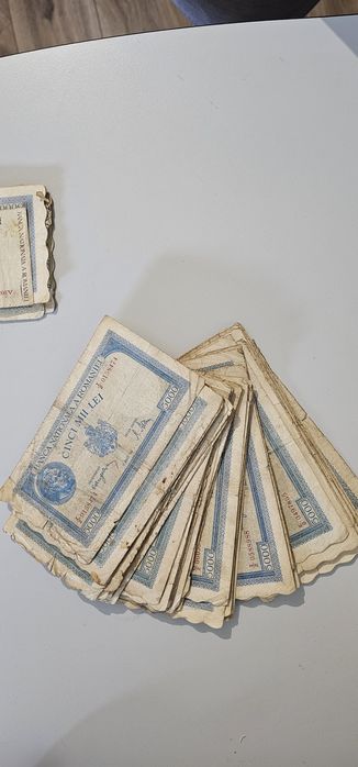 Colecție bancnote vechi