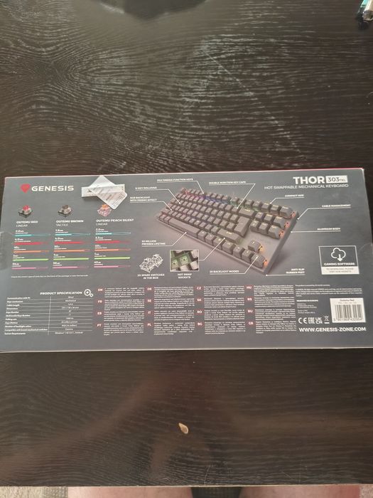 Клавиатура Genesis THOR 303TKL