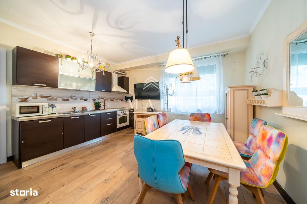 Apartament 2 camere, vila cu acces la gradina, Sub Arini