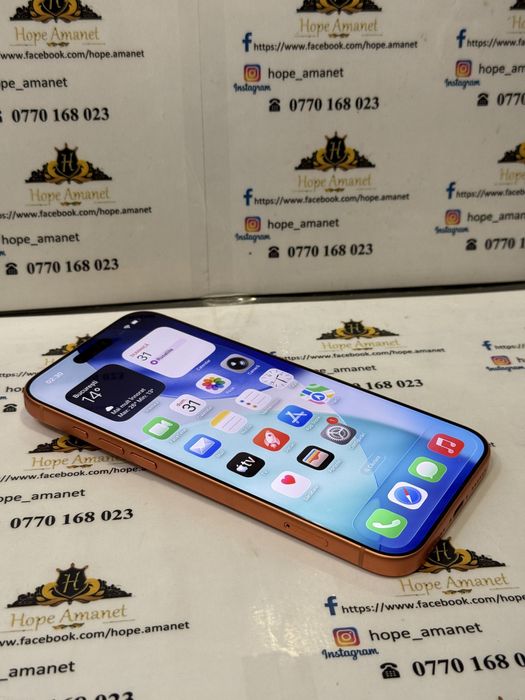 Hope Amanet P7 Iphone 17 Pro Max 256 Gb