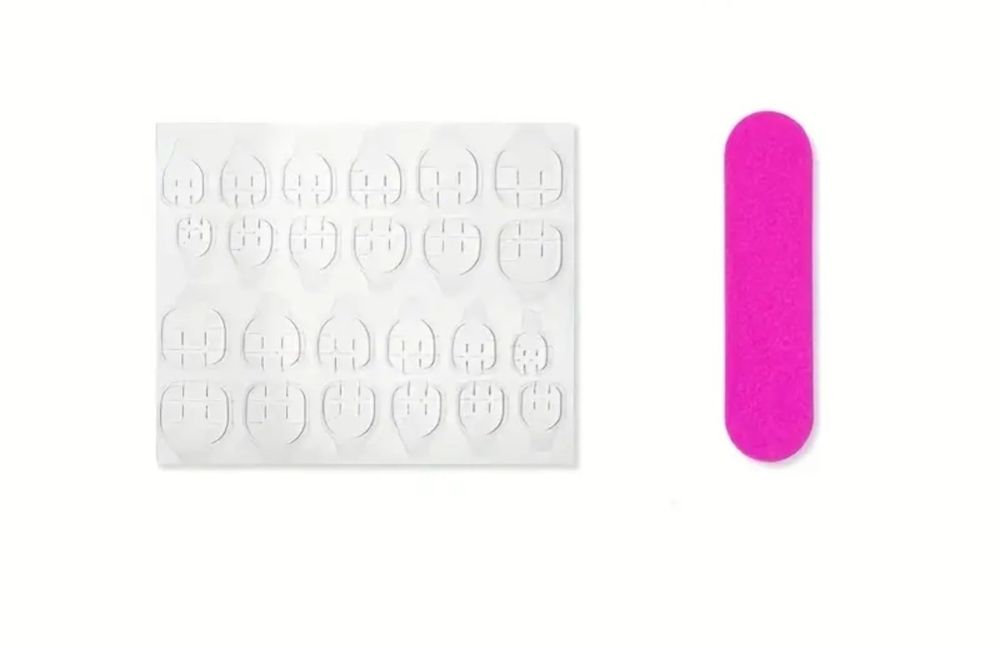 Punk/Goth самозалепващ декоративен маникюр