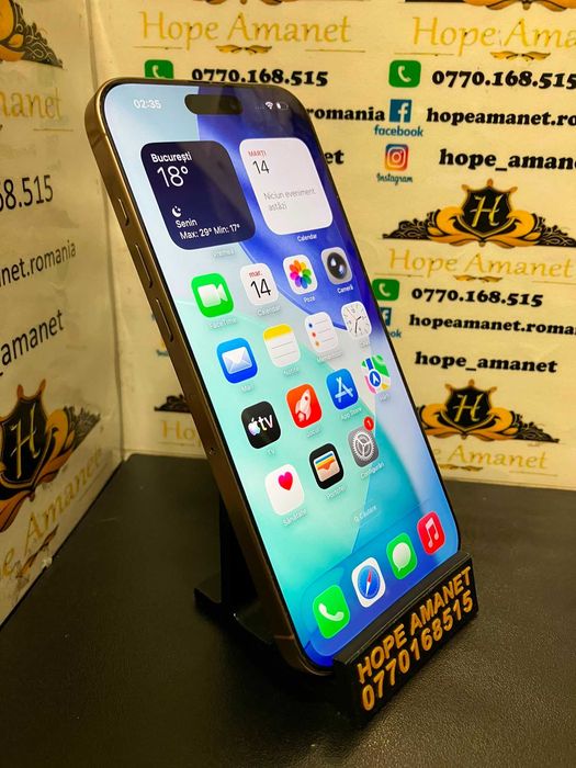 Hope Amanet P3 Iphone 16 PRO MAX / 256 GB / 89% Baterie