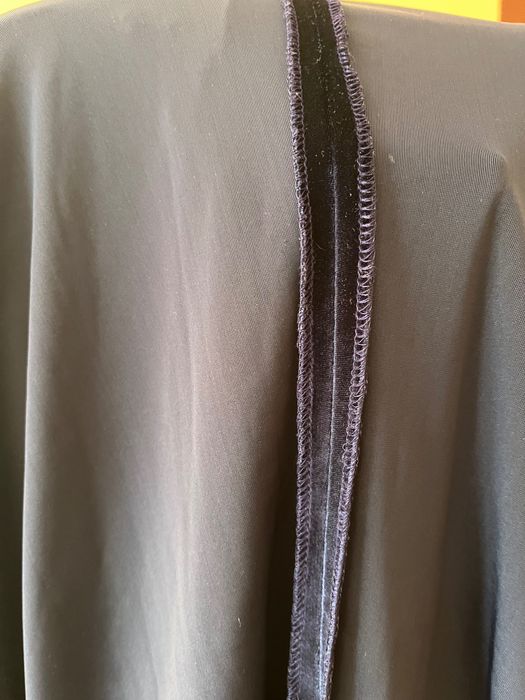 Платье миди велюр