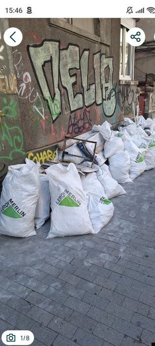 Transport moloz, debarasare mobilă veche,gunoi menajer,mutari,
