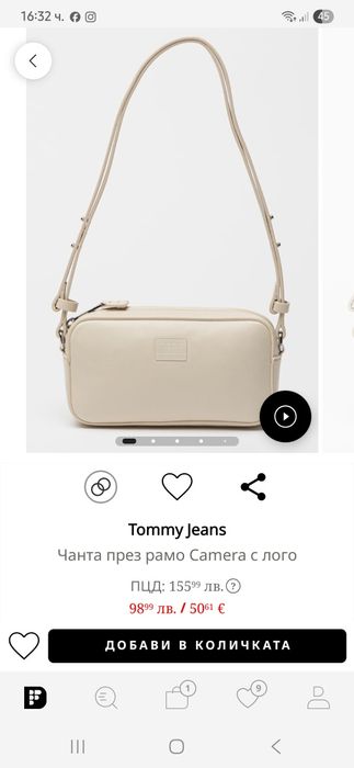 Нова оригинална чанта Tommy