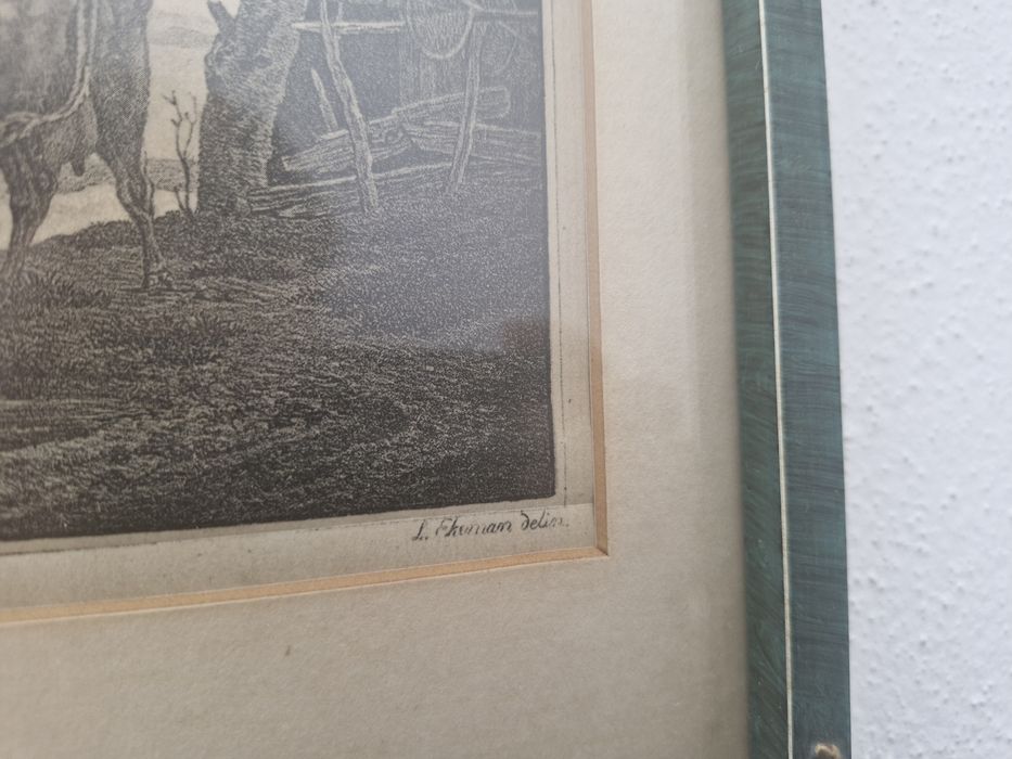 Tablou Gravură Lorenz Ekemann Allesson