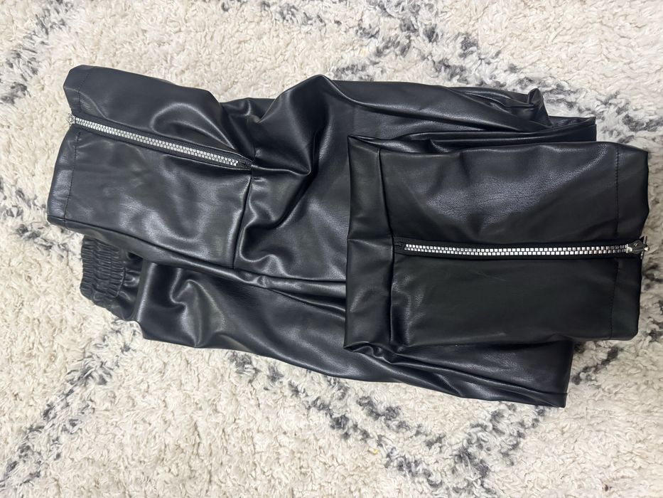 Pantaloni young rich white