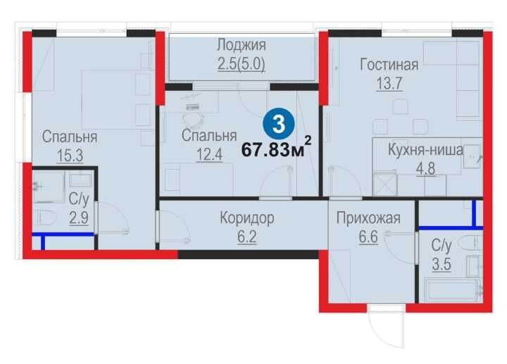 Яшнабадский район 3-ком квартира первый взнос всего 140-МЛН ПОД 18% BK