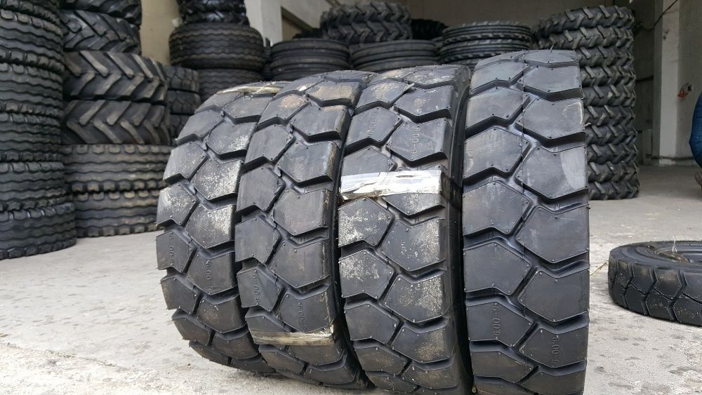 Anvelope noi 6.00-9 industrial camera inclusa cauciucuri cu 12 pliuri