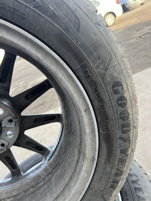 Jante BMW 17 originale+cauciucuri noi rulate 4000km