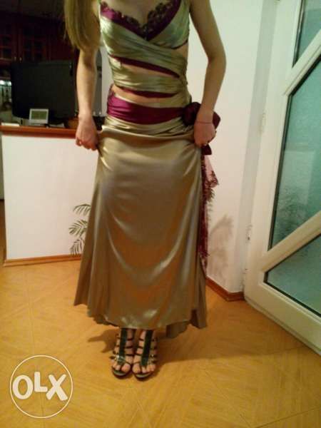 Бална рокля,чантичка и обувки