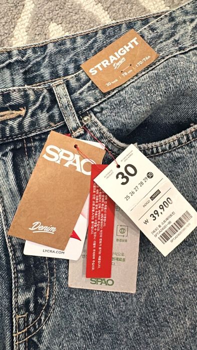 Джинсы Корея новые 29-30 размер