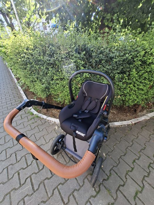 Cărucior 3 în 1 Mavio Adventure, stare foarte bună, complet (landou + sport + scoică)