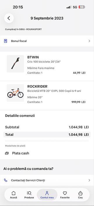 Rockeider bicicleta de vanzare