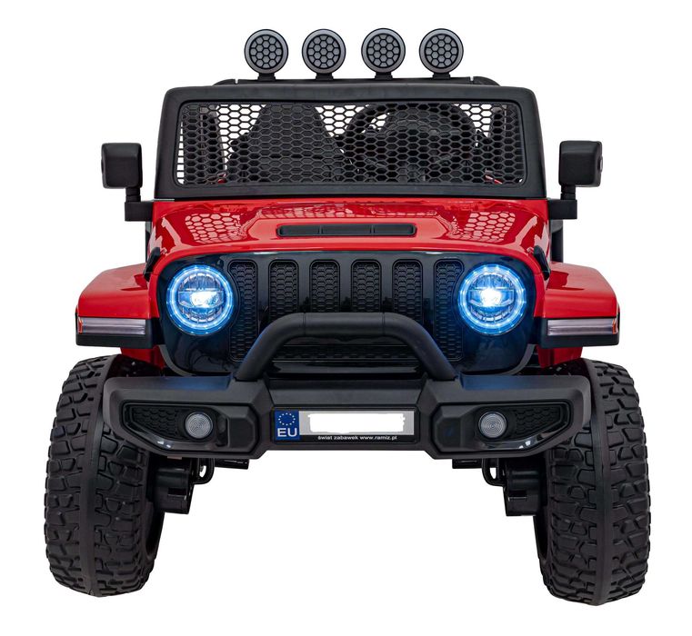 Masinuta electrica pentru copii Autokids SUV OFFROAD 4x4 (JL213) Rosu