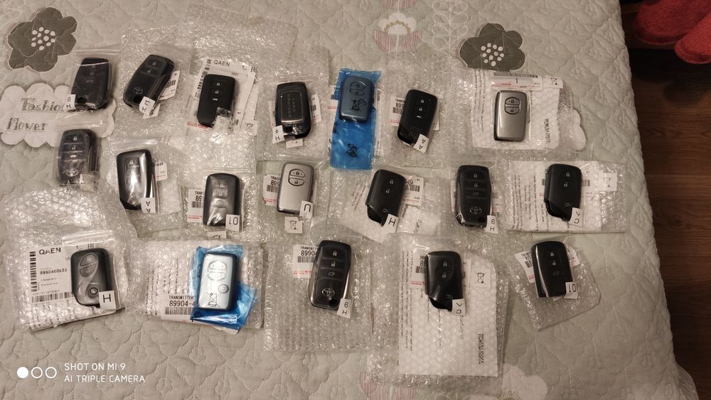 Smart ключи ToyotaТойота Lexus Лексус.