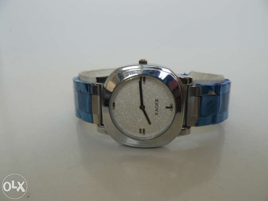 Ceas Barbati Cu Bratara Metalica "XAGER" Mecanism Quartz