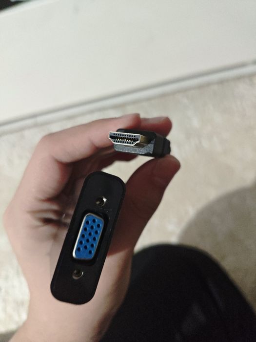 Кабель vga  на HDMI