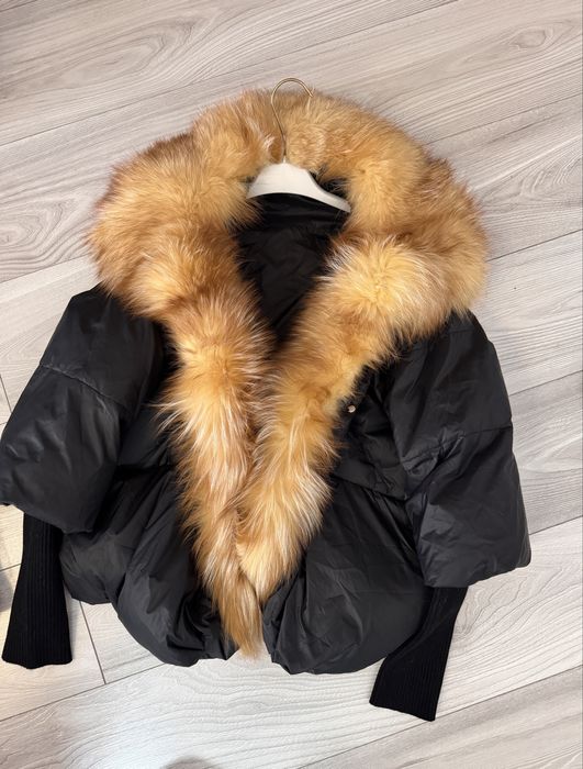 Geaca blana naturala vulpe 100%