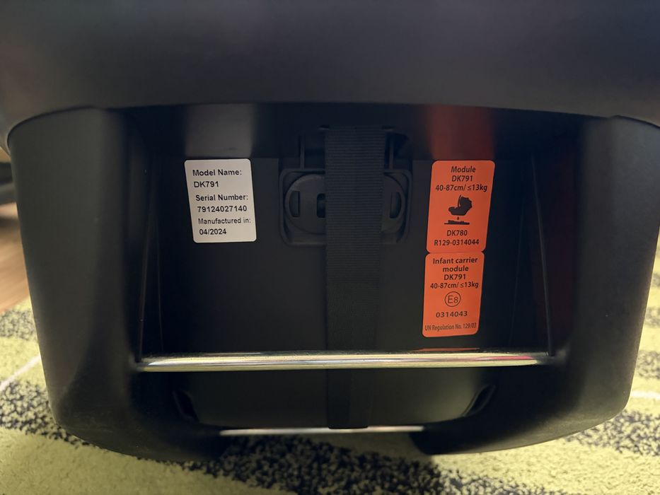 Kikkaboo Стол за кола i-Prime (40-87 см) i-SIZE Black