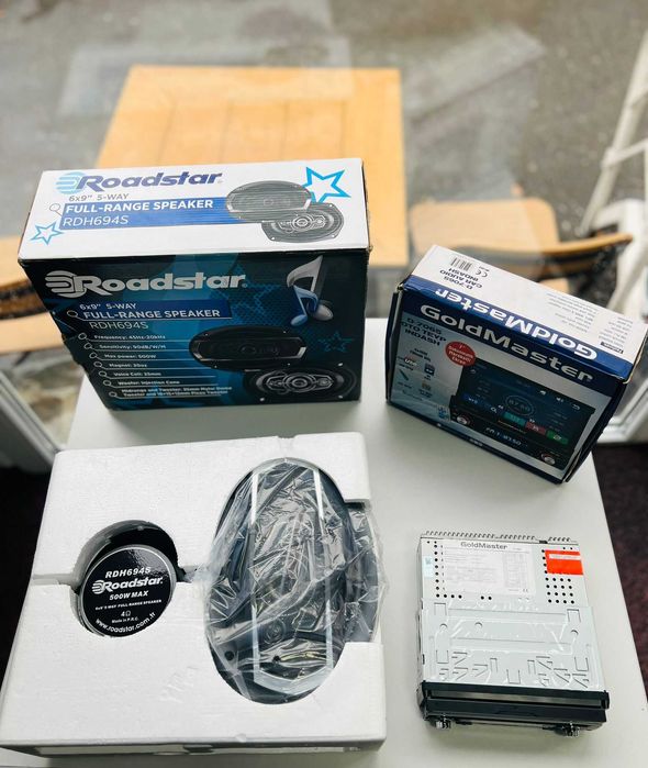 Kit Audio Gold Master & Roadstar Complet