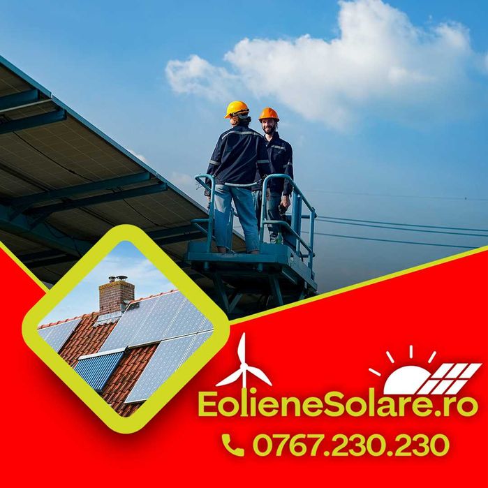 Kit Sistem Fotovoltaic Hibrid 7kw cu Eoliana 2Kw