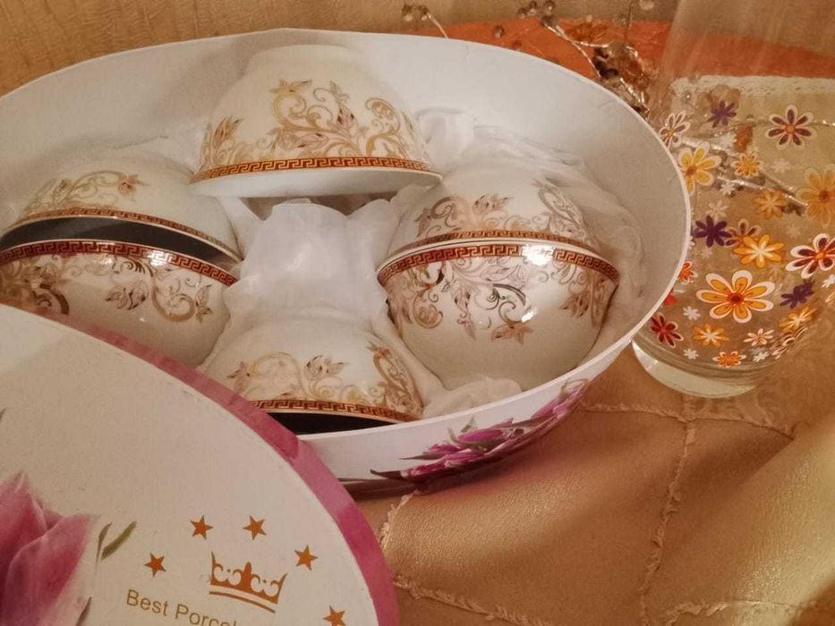 Пиалы Фарфор 6шт Подарочный набор