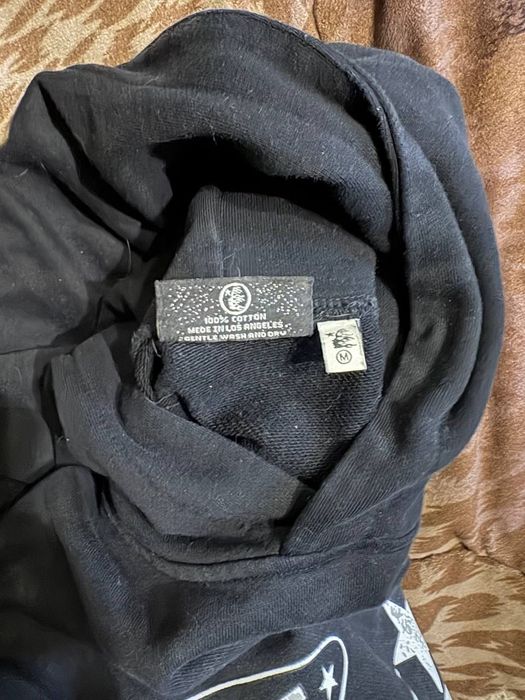 черное худи hellstar