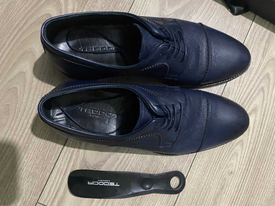 Мъжки официални обувки TEODOR – носени веднъж