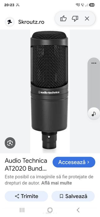Vând microfon și behringer