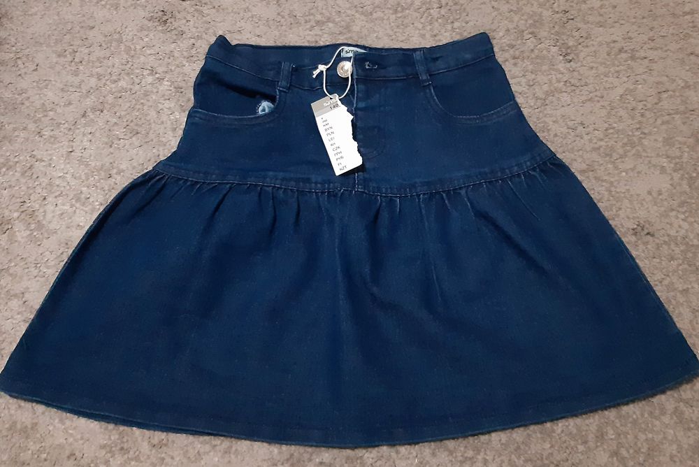 Fustita blugi 140 cm