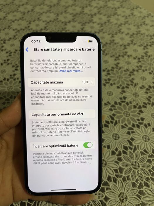 Iphone 13 blue..