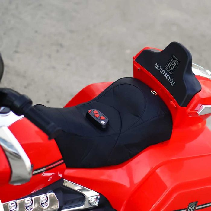 Motocicleta electrica Chopper Royce 2x 40W 12V cu telecomanda RED