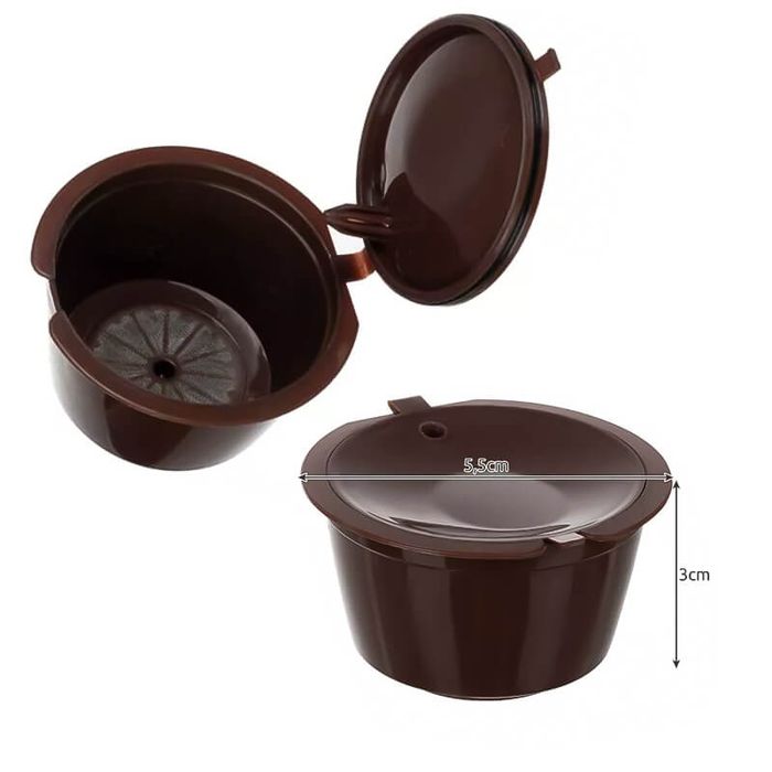 Многократни кафе капсули, 6 бр., капсули за многократна употреба