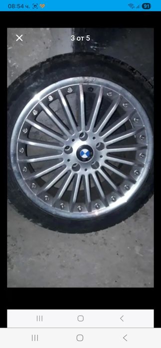 Продавам джанти на бмв