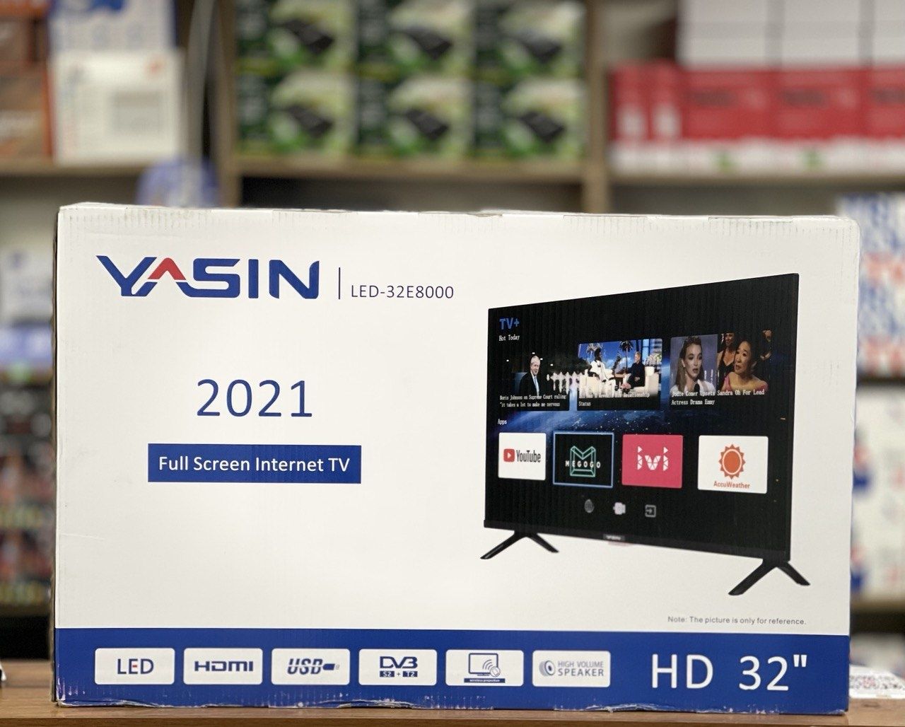 Телевизор yasin 32