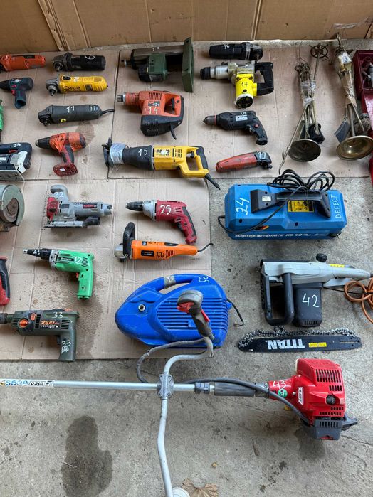 Scule defecte (dispozitiv de indoit tevi ..accesorii semineu