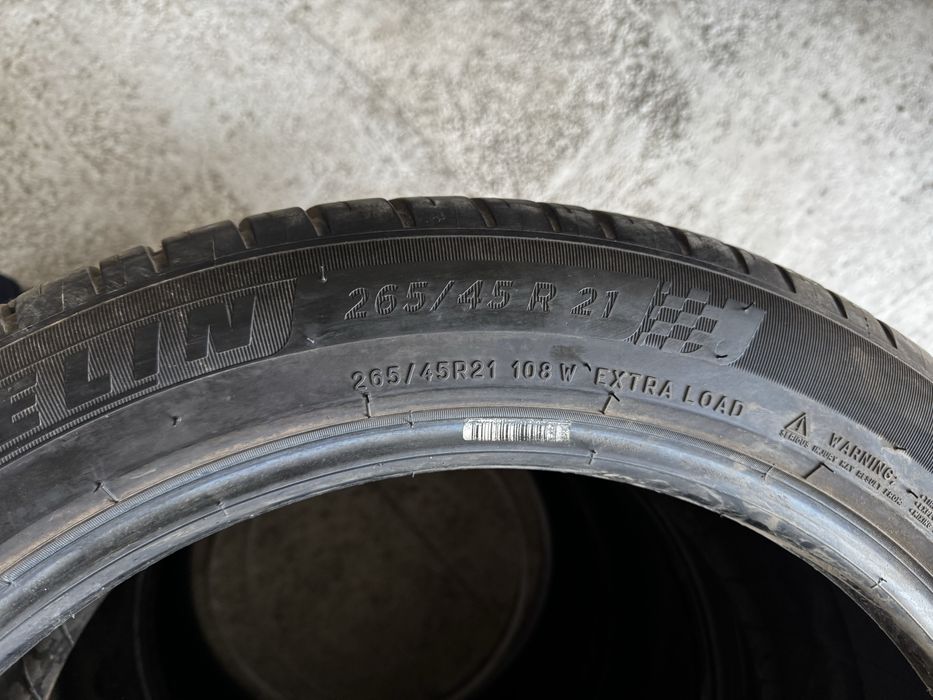 R21 Michelin pilot sport 265/45/21