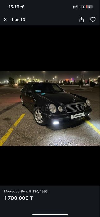 Продаю авто mers w210